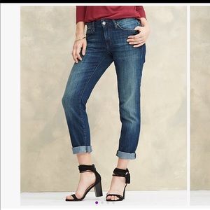 Mavi Women's Dark Blue Boyfriend Jeans